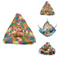 thumbnail image 2 of Alician 32cm Triangle Hammock With Strong Suction Cups Reptile Accessories For Gecko Chameleon Lizards Geckos Snakes Small Reptiles, 2 of 9