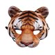 thumbnail image 4 of Mascarilla cara de tigre creativa Hugo para mujer Amarillo Accesorios de Halloween de tigre, 4 of 7