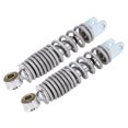 thumbnail image 1 of Motorcycle Rear Shock Absorber, High Strength 2PCS Reduce Vibration Rear Suspension Shock Absorber Steel Alloy Improve Riding Comfort  for PW50 PY50 Pit Bike, 1 of 7
