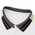 thumbnail image 6 of Mens Casual Shirts Long Sleeve Fashion Classic Solid Color Golf Shirt Lightweight Basic Work Tops, 6 of 8