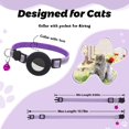 thumbnail image 2 of Pack De 3 Collares Para Gatos, Collar Para Gatos Con Broche De Seguridad De 3/8" De Ancho, Cinta Reflectante Y Pet Para Gatos Y Perros (3 Colores) JFHHH pequeña, 2 of 5