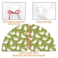 thumbnail image 4 of Yiaed Lovely Chickens Print Christmas Tree Skirt , Tree SkirtsTree Mat for Christmas Winter Holiday Indoor Decorations-36", 4 of 7