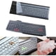 thumbnail image 5 of Funda protectora de teclado de silicona transparente CHAO Universal para teclado de computadora 108 teclas, 5 of 5