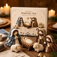 thumbnail image 4 of Christmas DIY Nativity Scene Sets for Crafts, Sewing Kit Quilted Fabric Christmas Decorations Indoor, Christmas Gifts, 4 of 6