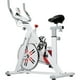 thumbnail image 3 of Bicicleta Fija Spinning Centurfit Estatica 8kg Ejercicio Cardio Blanco, 3 of 11