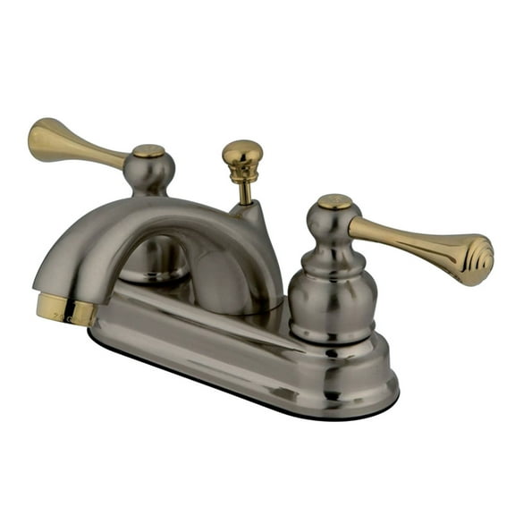 Kingston Brass Vintage Two Handle 4" Centerset Lavatory Faucet with Retail Pop-up