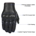thumbnail image 3 of Guantes de moto Superbike G01W Full Finger de piel para mujer, 3 of 7