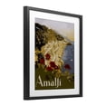 thumbnail image 2 of Stupell Industries Coastal Picturesque Amalfi Coast Black Framed Print Under Glass, 17 x 21, by Lil' Rue, 2 of 8