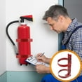 thumbnail image 3 of MasteelfCA 1pc Fire Extinguisher Hanger Rack Hanging Rack Wall Hanging Bracket Hanging Holder, 3 of 8
