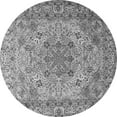thumbnail image 1 of Ahgly Company Indoor Round Persian Gray Traditional Area Rugs, 5' Round, 1 of 1