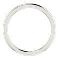 thumbnail image 2 of 14k White Gold 1.5mm Polished Comfort Fit Band Ring - 2.2 Grams - Size 9, 2 of 2