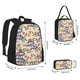 thumbnail image 2 of Disketp Snake Mochila Estampada de Gran Capacidad con Lonchera y Estuche, Set de 3 Piezas para Estudiantes, 2 of 7