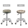thumbnail image 5 of Daiia Western Desert Cowboys2 Stool Covers Round,Round Bar Stool Covers Waterproof Bar Chair Covers Washable Stool Cushion Slipcover for 12-14 Inch Chair-14 inch, 5 of 7