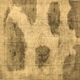 thumbnail image 1 of Ahgly Company Indoor Square Abstract Brown Contemporary Area Rugs, 6' Square, 1 of 4