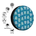 thumbnail image 4 of Fotbe Sea Turtle Funda de Llanta de Repuesto con Estampado, Engrosada, Ajuste Universal para Jeep, Remolque, RV, SUV, Camión-14 inch, 4 of 6