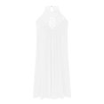 thumbnail image 4 of Fankiway Robe Sans Manches en Dentelle à Col Suspendu Décontractée à Bretelles Robes d'Été pour Femmes Grande Taille, 4 of 6