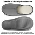 thumbnail image 5 of VONMAY Men's Slippers Cozy Scuff Slippers Comfort House Shoes Memory Foam Slip on, 5 of 5