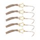 thumbnail image 5 of Borla De Cuerda De Yute, Adorno Colgante Con Borla De Estrella, 5 Piezas, Moderno Y Elegante Para Dormitorio, 5 of 7