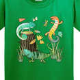 thumbnail image 4 of Inktastic Cute Lizards Hanging out Youth T-Shirt, 4 of 5