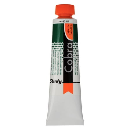 UPC: 8712079340117 | Rembrandt/Talens Cobra Study Water Mixable Oil Colour 40ml Permanent Green Deep