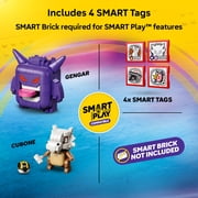 LEGO Pokémon SMART Play: Cubone and Gengar’s Spooky Showdown - Compatible Set with 4 SMART Tags and 2 Pokémon Figures - Interactive Toy - Gift for Boys and Girls, Ages 8+ 72166