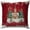 Christmas Church, variant on Believe Christmas Pillow Cover 18x18 Inch, Red and White Winter Decorative Cushion Cover, Holiday Inspirational Throw Pillow Case for Christmas, Winter, and Home Decor