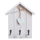 thumbnail image 1 of Ganchos decorativos para llaves con forma de casa, colgador de llaves de pared Blanco, 1 of 8