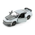 thumbnail image 2 of 2024 Ford Mustang Dark Horse Hardtop, Silver - Kinsmart 5455D - 1/38 Scale Diecast Model Car, 2 of 5