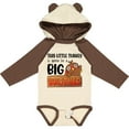 thumbnail image 3 of Inktastic This Little Turkey is Gonna be a Big Brother Boys Long Sleeve Baby Bodysuit, 3 of 5
