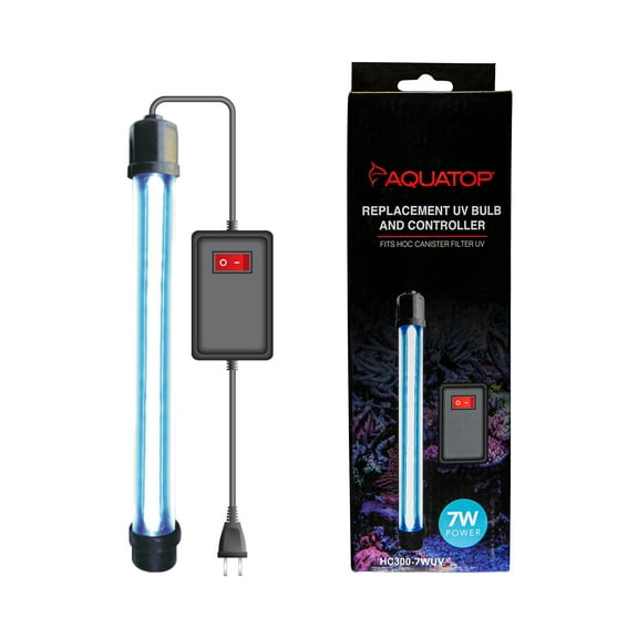 Aquatop 7W UV Bulb for HC300-UV Hang On Canister Filter HC300-7WUV