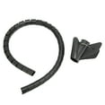 thumbnail image 4 of Cable Sleeve, Wire Management Tube Cords Organizer System Cable Management Sleeve Black  For Computer For Home For Office For Industrial Dia10mm, 4 of 8
