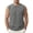 Mens Shirts Gray, variant on Mens Crew Neck Pullover Muscle Shirt Sleeveless Solid Color Athletic Sports Training Tee Fathers Gift