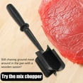 thumbnail image 4 of Beef Masher Heat-resistant Meat Grinder ABS Meat Grinder Hamburger Grinder Masher and Meat Chopper Meat Grinder Multifunctional Minced Meat Grinder 1pcs, 4 of 5