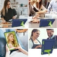 thumbnail image 5 of FIEWESEY for Pritom M10 Case,Hybrid Shockproof Kids (with Stand) Cover for Voger PriorPad X100/Qunyico Y10/Gateway 10 inch/Digiland 10 inch(Model:DL1036) Tablet+Screen Protector(Navy/Green,1 Pcs), 5 of 6