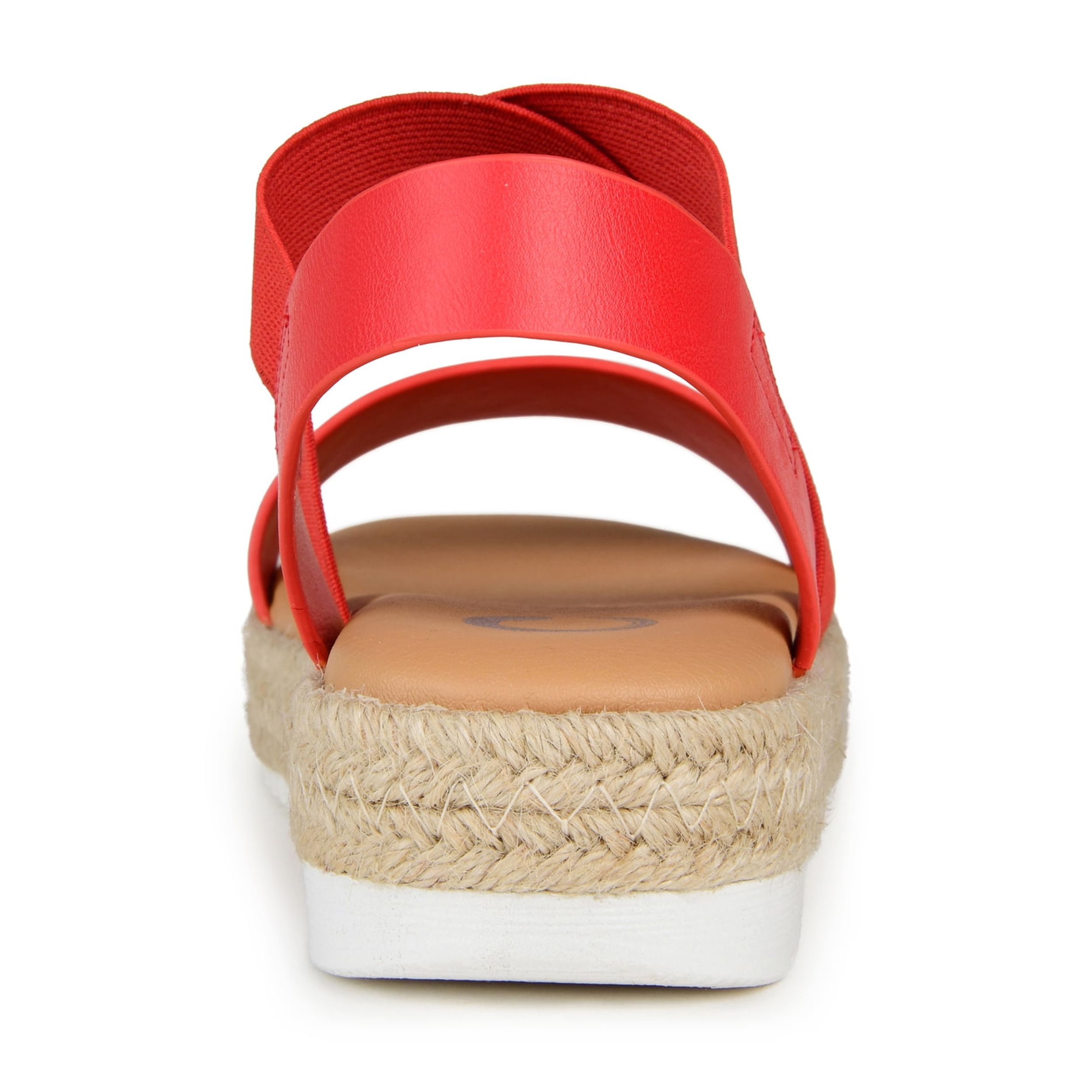 Journee Womens Caroline Strappy Espadrille Sandals