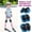 Bule, variant on erfcxs Child protection cushion cover, knee pads, elbow pads, wrist guards, outdoor spo