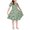 Horse Floral, variant on Yuyamidu Boston Terrier Dress for Kids Girls Short Sleeve Pleated Midi Dress Cute Swing Skater Twirl Dresses 3-4 Years Self Cultivation Playwear Casual Daily Outdoor Dress