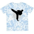thumbnail image 3 of Inktastic Karate Martial Arts Silhouette Sports Boys Toddler T-Shirt, 3 of 5