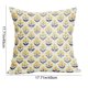 thumbnail image 3 of Floral Print Throw Pillow Cover 3 Colors SingleSided Squares Cushion Case For Sofa Couch Bedroom Home Decor, 3 of 6
