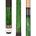 thumbnail image 1 of ASKA L25 Green 58" Two-Piece Pool Cue with Hard Rock Maple Shaft and 13mm Leather Tip - 20oz, 1 of 6