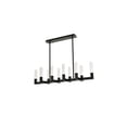 thumbnail image 5 of Elegant Lighting Noemi 10-Light Metal Adjustable LED Pendant in Black/Clear, 5 of 10