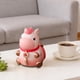 thumbnail image 5 of Estatua de caballo, alcancía, lindo banco de dinero coleccionable, adorno de mesa Rosa pequeño, 5 of 8