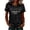 shirts 118#Black, variant on WAYUTE Women's 250th Anniversary USA Shirt Us National Flag Casual Fashion Printed Crewneck Short Sleeve Shirts 4th of July T Shirts