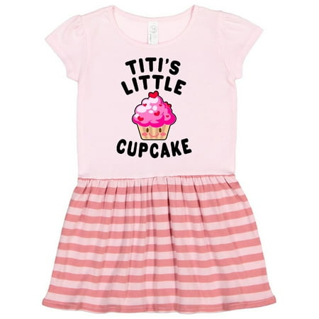 

Inktastic Titis Little Cupcake Gift Toddler Girl Dress
