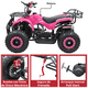 thumbnail image 5 of Cuatrimoto a Gasolina 49cc 2T Suspensión de Resorte Arranque Manual Freno de Disco Carga Máx 50 kg Hasta 40 km/h - Rosa, 5 of 8