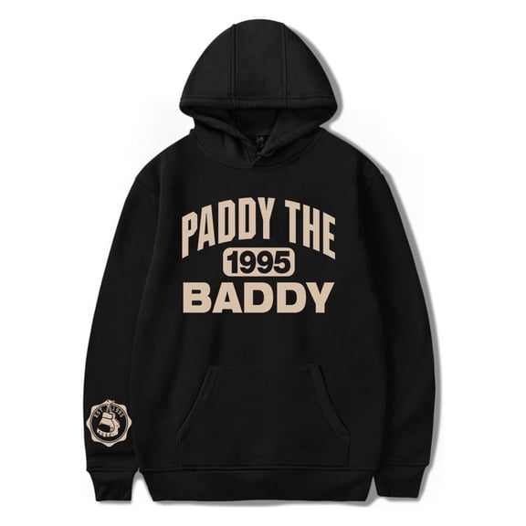 Paddy The Baddy Established Merch Hoodie Pockets Drawstring Unisex Hooded Sweatshirt Fashion Clothing