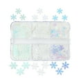 thumbnail image 3 of White Snowflake Sequins Winter Decoration Christmas Ornament Mixed Size Glitter Embellishments, 3 of 6