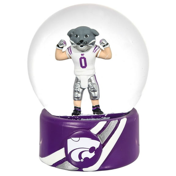 Kansas State Wildcats 100mm Mascot Glass Water Globe