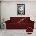 thumbnail image 4 of Easy-Going 100% Waterproof Couch Cover, Sofa, Wine, 4 of 6
