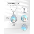 thumbnail image 4 of Dorunmo Father Daughter Necklace 925 Sterling Silver Daughter Necklace from Dad Birthday Mother's Day Jewelry, 4 of 10